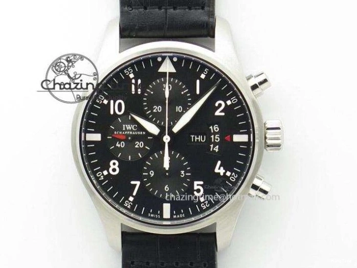 MIROTIME 0807 Affordable Ingeniuer St.Laurens SS Brown Dial MK 1:1 Best Edition On Black Leather Strap A 7365